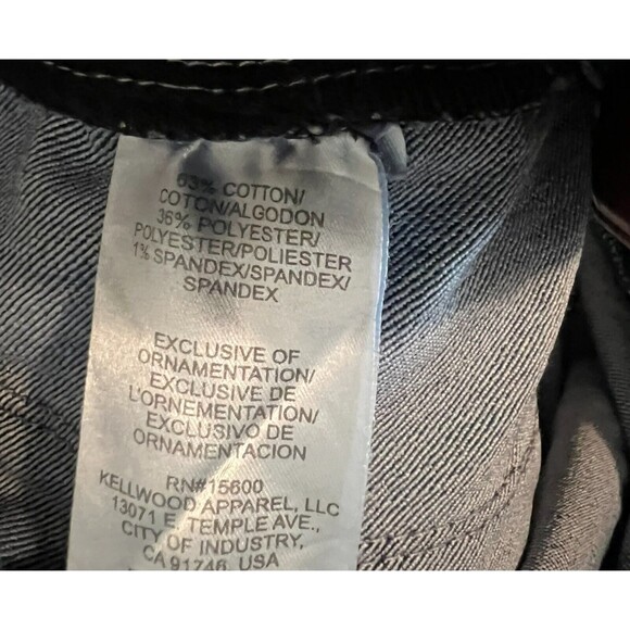 Wit & Wisdom High-Rise 'Ab'solution Shinny Jeans w Raw Hem Women's Size 16 - Picture 11 of 13
